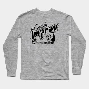 B/W Comedy Improve@FAC Long Sleeve T-Shirt